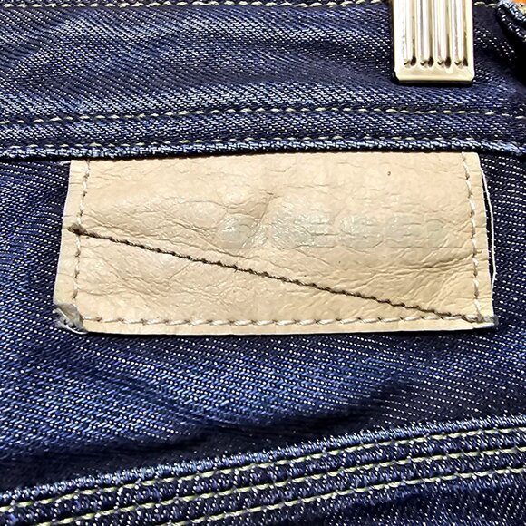 Men's Diesel Krooley W28 L30 Tapered Fit Slim Jeans Denim Division Dark Wash - Picture 4 of 14